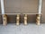 Late 20th Century Late 20th Century Pair of Neoclassical Travertine Top Consoles With Winged Figural Bases For Sale - Image 5 of 15