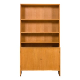Mid-Century Oak Bookcase by Hans J. Wegner for Ry Møbler, 1960s For Sale