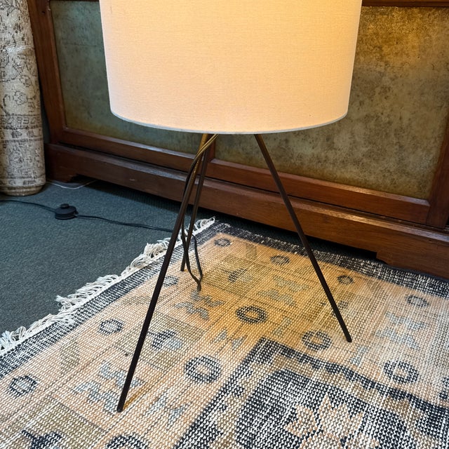 2010s Cylindrical Drum Floor Lamp For Sale - Image 5 of 12