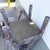 Textile Postmodern Blue and Orange Parsons Dining Chairs by Preview - Set of 6 For Sale - Image 7 of 12