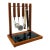 Mid Century Teak Hanging Bar Tool Set by Georges Briard For Sale