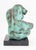 Late 20th Century Bronson Nude Torso Verdigris Patinated Bronze For Sale - Image 5 of 8