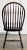 Brown Antique Windsor Style Wood Spindle Chair For Sale - Image 8 of 12