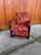 Art Deco Armchair with New Patterned Upholstery, 1930s For Sale - Image 6 of 8