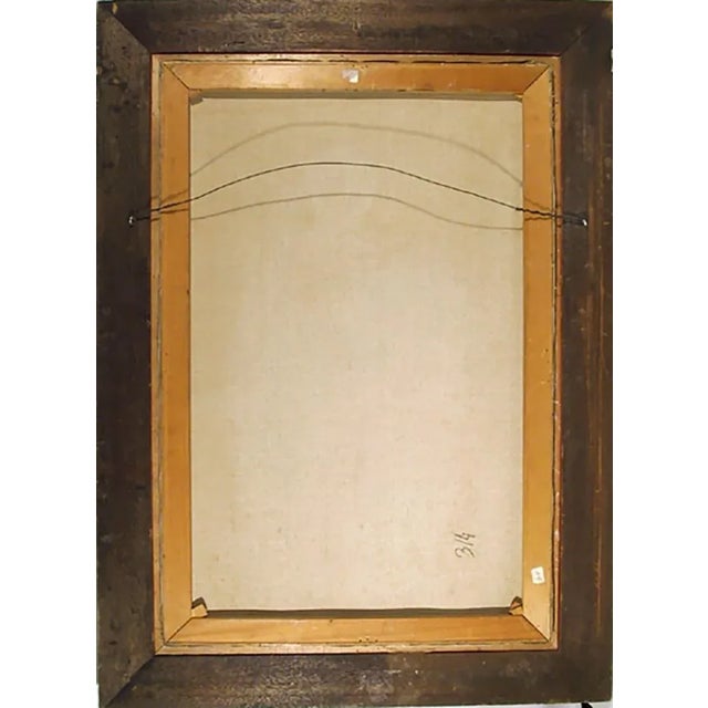 Realism Sandu Liberman, Sisters, Oil on Canvas For Sale - Image 3 of 4