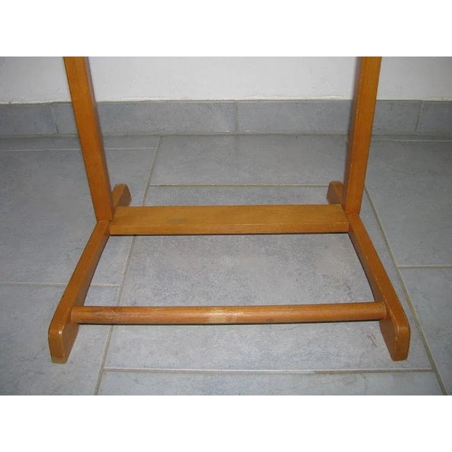 Vintage Beech Valet & Coat Hanger from Union, 1950s, Set of 2 For Sale - Image 16 of 18