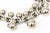 Vintage Givenchy Chromed Metal Chain and Ball Pendant Necklace 1980's For Sale - Image 10 of 12