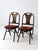 Antique Art Deco Folding Chairs by Louis Rastetter & Sons Pair For Sale - Image 10 of 16
