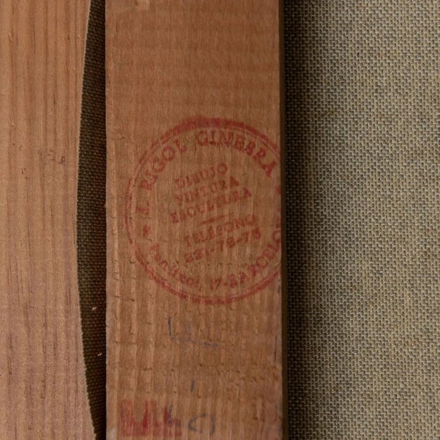 Plaça Reial (Royal Square), Barcelona, Oil on Canvas, 1950s For Sale - Image 10 of 11