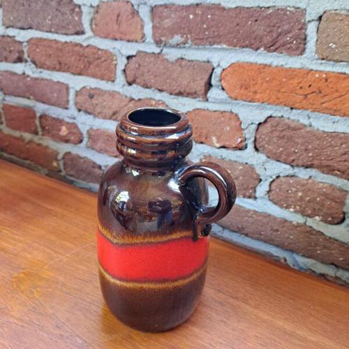Glazed Terracotta Vase, West Germany, 1970s For Sale - Image 5 of 6