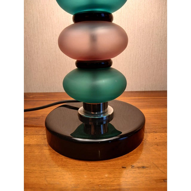 Antique Murano Glass Table Lamp, 1890s For Sale - Image 6 of 8