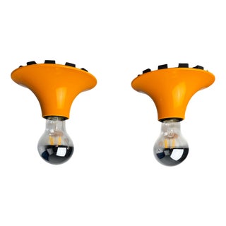 Teti Wall Lamps by Vico Magistretti for Artemide, Italy, 1970s, Set of 2 For Sale