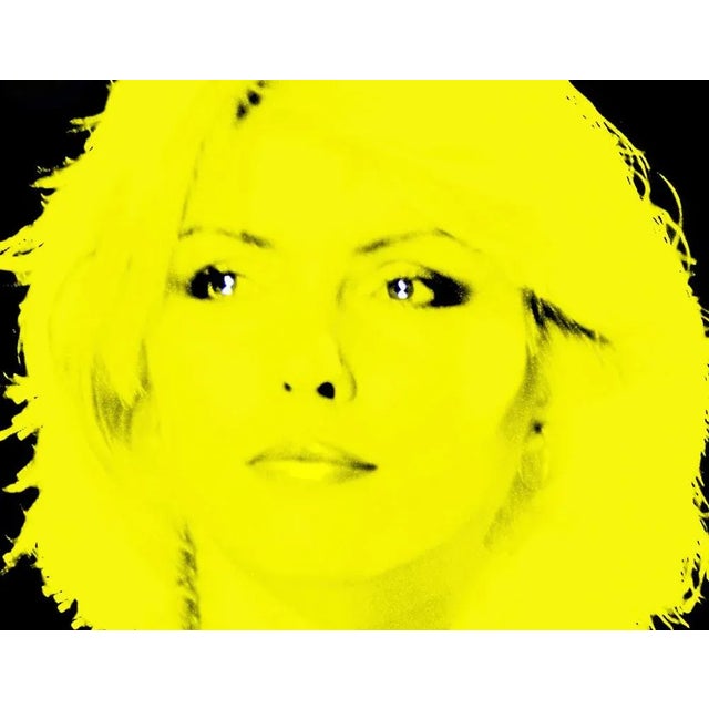Lemon blondie by batik archival pigment pop art print of pop culture icon debbie harry of punk rock glam band blondie –...