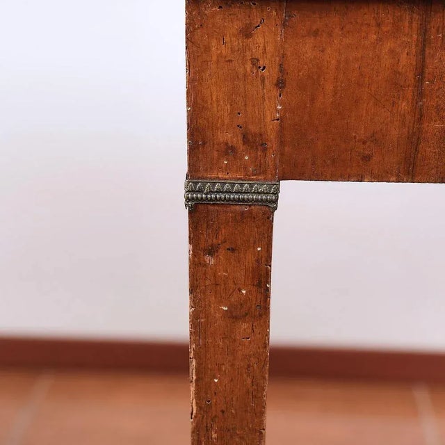 Wood Antique Table in Wood, 1800s For Sale - Image 7 of 12