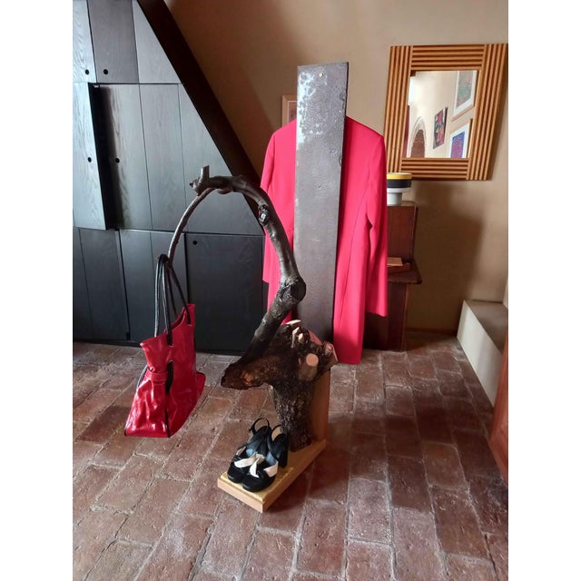 Brown Olivia Coat Stand by Pietro Meccani for Meccani Arredamenti, 1989 For Sale - Image 8 of 15