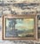 Vintage Landscape Oil Painting in Gilt Frame For Sale - Image 4 of 10