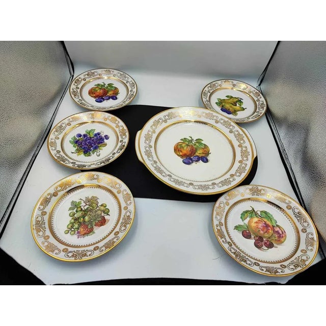 Plate Set from Kahla, 1950s, Set of 6 For Sale - Image 10 of 10