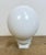 Vintage White Porcelain Wall Light with Milk Glass, 1960s For Sale - Image 6 of 12