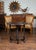 Wood English 1850s Oak Gate Leg Oval Table with Carved Decor and Barley Twist Base For Sale - Image 7 of 12