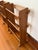 Ethan Allen Mid-Century Arts & Crafts Three-Tier Wood Book Trough Stands, a Pair For Sale - Image 4 of 7
