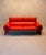 Red Leather DS-2011 Sofa from de Sede, 1980s For Sale - Image 6 of 16