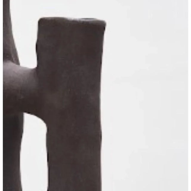 Black Pipe Vase by Siup Studio For Sale - Image 4 of 6