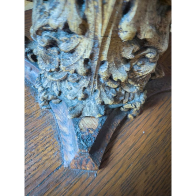 Pair of Antique Edwardian Style Column Pedestals / Plant Stands, C. 1890s–1910s For Sale - Image 11 of 12