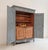 19th Century French Provincial Painted Pine Kitchen Cabinet For Sale - Image 6 of 18