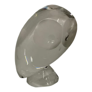 Vintage Steuben Glass Donald Pollard Owl Figurine