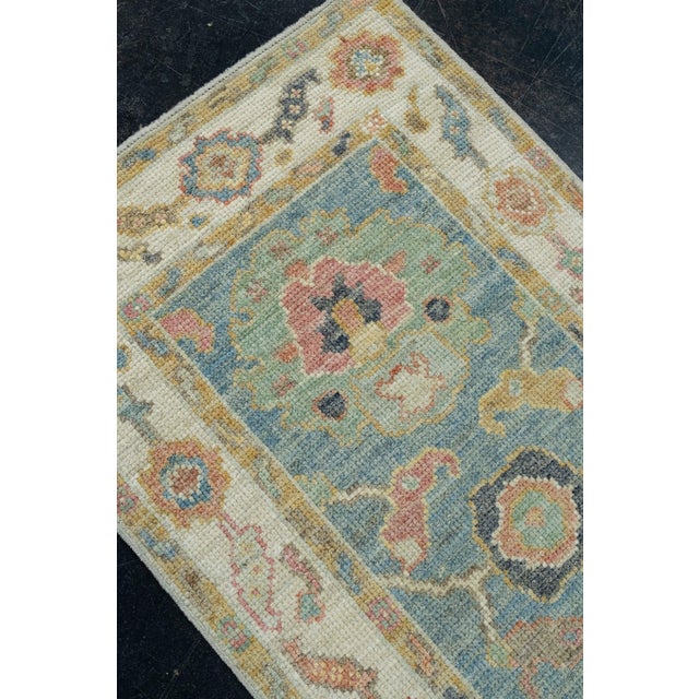 Early 21st Century Turkish Oushak Runner Rug 2'2" x 6' #17319 For Sale - Image 5 of 8