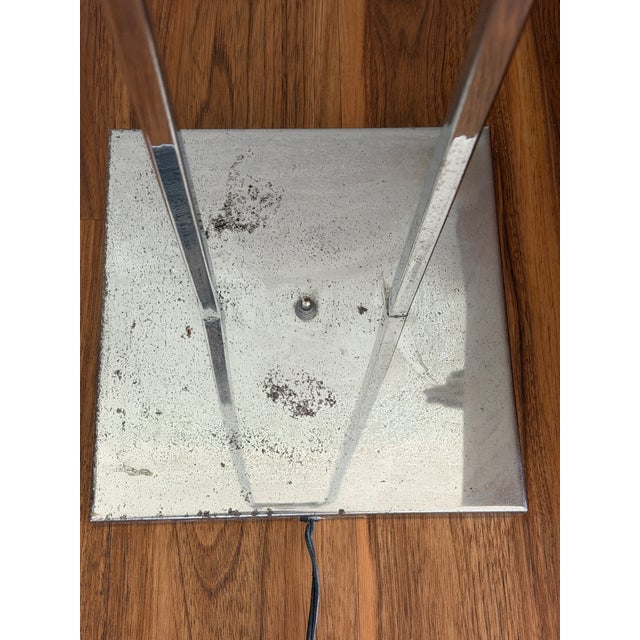 1980s Robert Sonneman Tall Floor Lamp Pair For Sale - Image 11 of 12