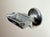 Up for sale is a rare vintage industrial ashtray made by Hoegger Inc. in Weehawken, New Jersey. This wall-mounted chrome...