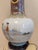 1910s 1910s Chinese Export Porcelain Imperial /Iron Red /Famille Rose Vase Table Lamp With Gilded Handles For Sale - Image 5 of 8