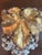 Add instant charm to your home with this beautiful vintage porcelain wall pocket. The Gorgeous, highly detailed grape...