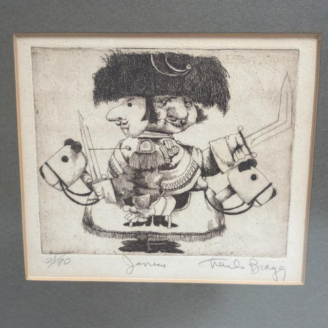 Charles Bragg (19312017) Title: Janus Limited Edition Lithograph  21 of 90 Hand Signed in Pencil This is an authentic...