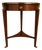 Early 19th Century Empire Mahogany Pedestal Table with Black Marble Top and Gilt Bronze Mounts For Sale
