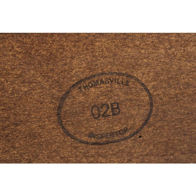 Thomasville Oak Grand Classic King Size Headboard For Sale - Image 15 of 16