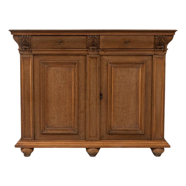 19th Century French Wooden Buffet For Sale