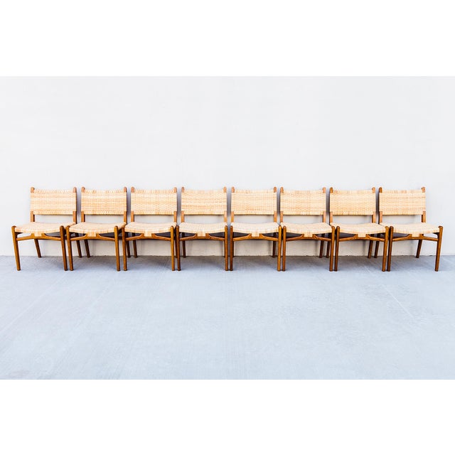 1960s Restored Hans Wegner Ch 31 Oak Dining Chairs - Set of 8 For Sale - Image 16 of 16
