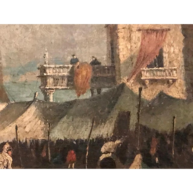 18th Century Giacomo Guardi Old Master Painting of Venetian Lagoon For Sale In West Palm - Image 6 of 13