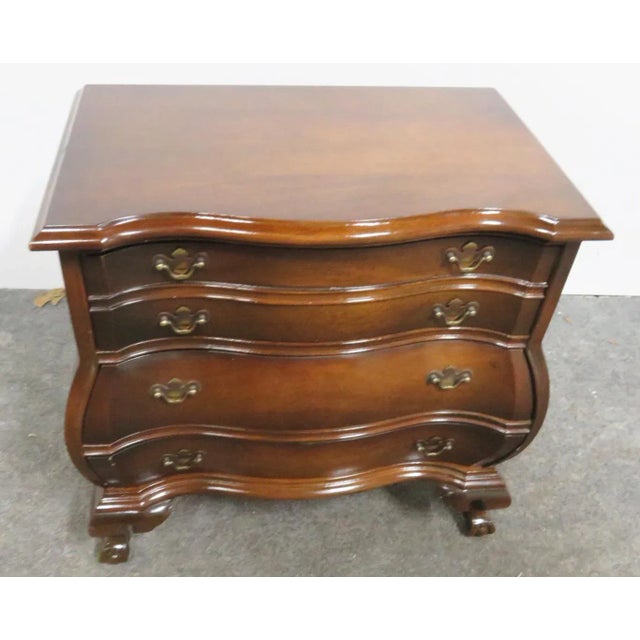 Mid 20th Century Mid 20th Century Chippendale Small Mahogany Commode For Sale - Image 5 of 6