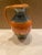 1980s French Provence Multi-Color Glazed Decorative Ceramic Pitcher For Sale In New York - Image 6 of 10