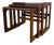 Nesting Tables in Teak, Denmark, 1960s, Set of 3 For Sale