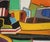 1980s Courdier, Composition Marine, 1989, Pastel on Paper For Sale - Image 5 of 12