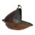 Fireside Copper Helmet Coal Bucket Flared Scuttle With Carrying Handles 5126b For Sale