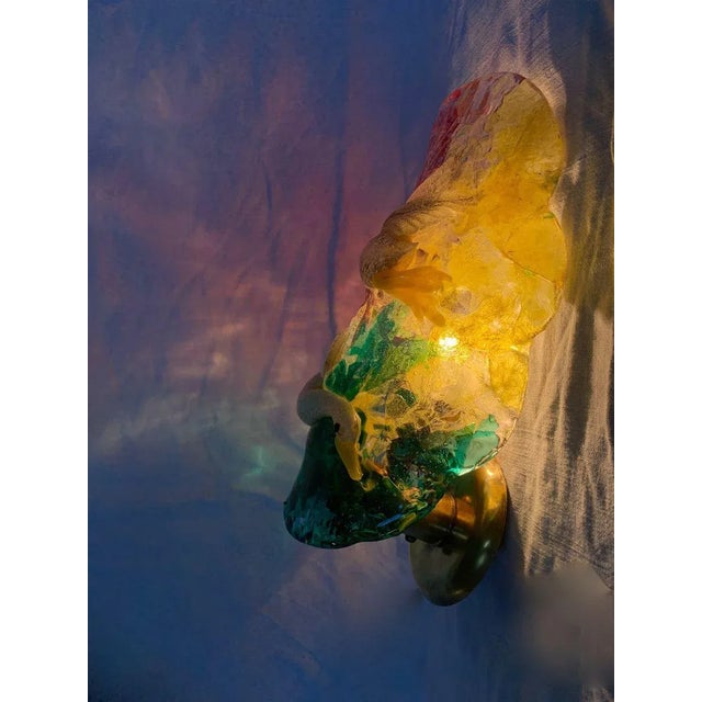 Murano Wall Light from Gino Cenedese, 1950s For Sale - Image 3 of 11