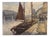 Jean Darignan, Fishing Boat, Oil Painting on Canvas For Sale