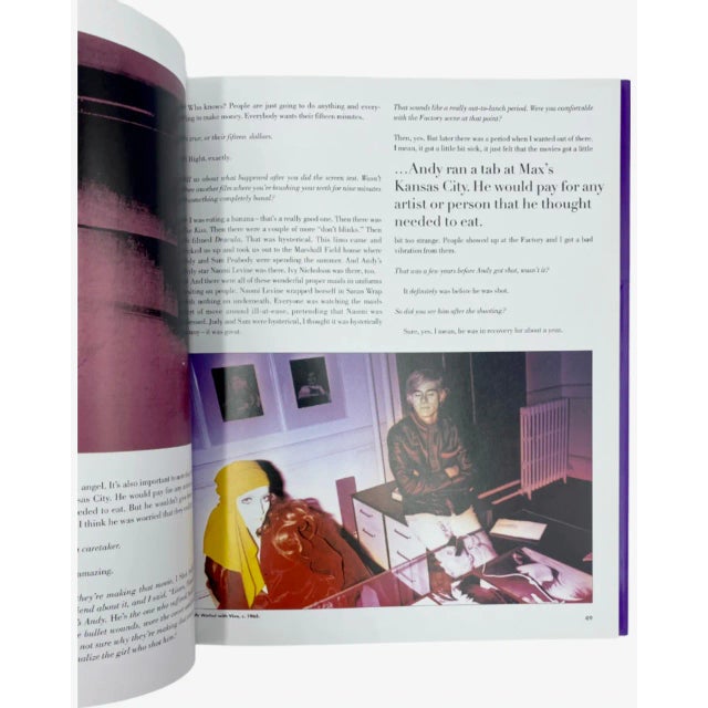 Purple Signed “Unseen Warhol” by John O’Connor, Rizzoli Hardcover, 1996 For Sale - Image 8 of 12