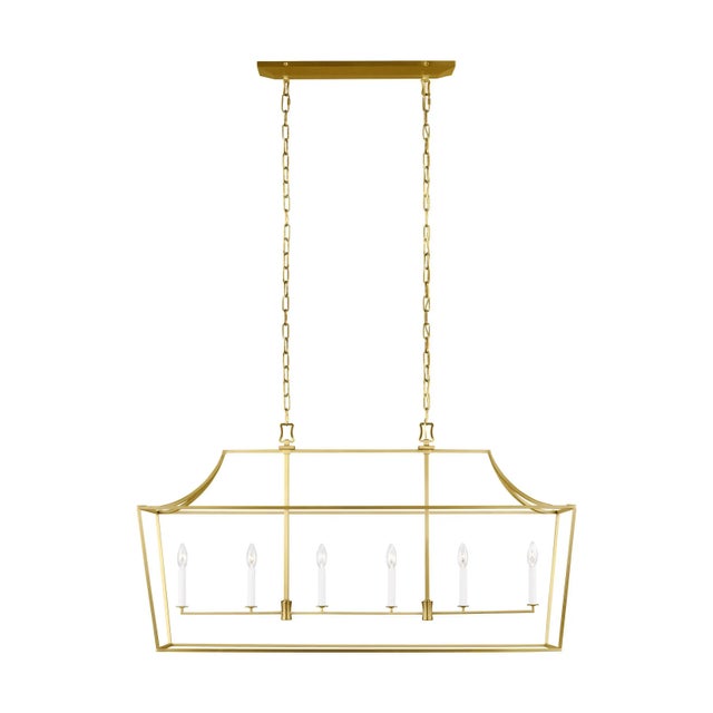 Southold by Chapman & Myers pairs curves and lines to form a classic geometric silhouette. This new, contemporary lantern...