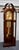 Howard Miller Mahogany Grandfather Clock Triple Chime Mechanical Floor Clock 80s For Sale - Image 12 of 16